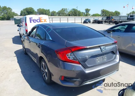 2019 Honda Civic Lx z USA, uszkodzony, nr VIN 2HGFC2F68KH533108